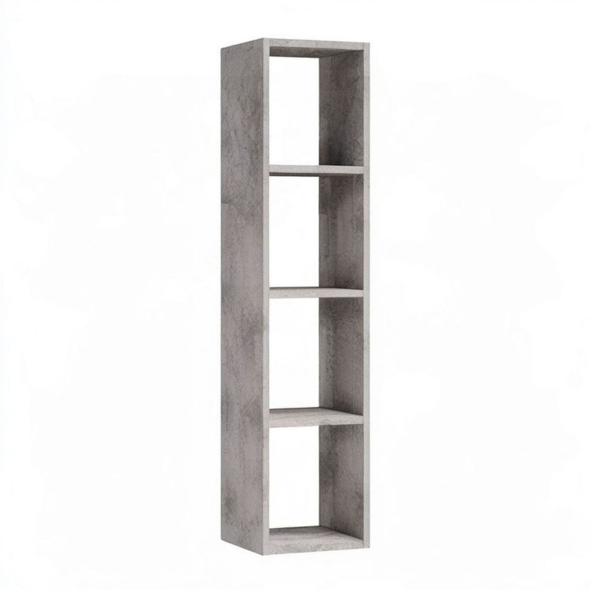 Szary betonowy 30 x 30 x 180 cm z płyty wiórowej laminowanej